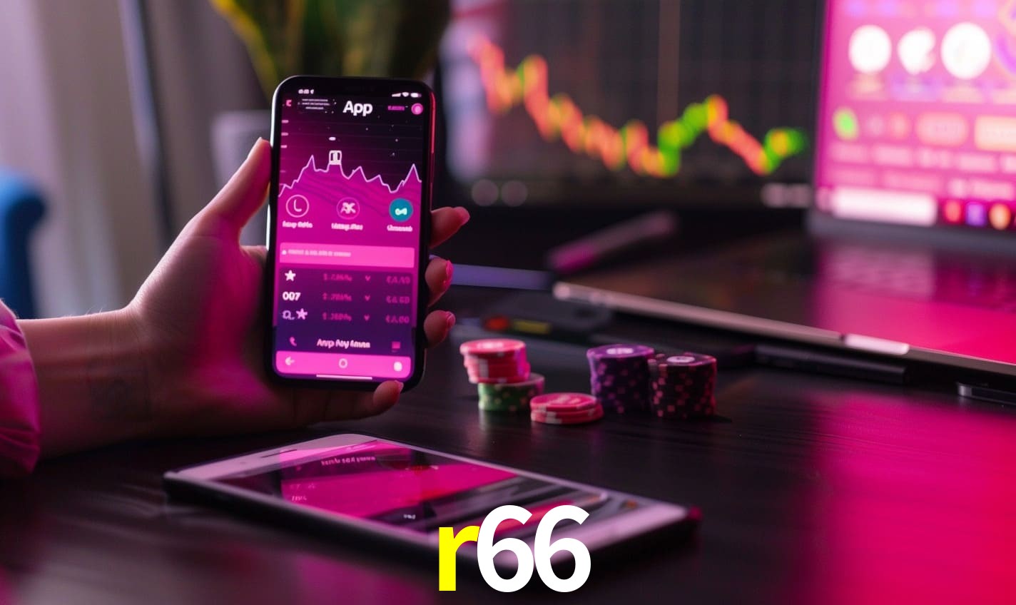 Comparação APP mobile vs versão web da r66